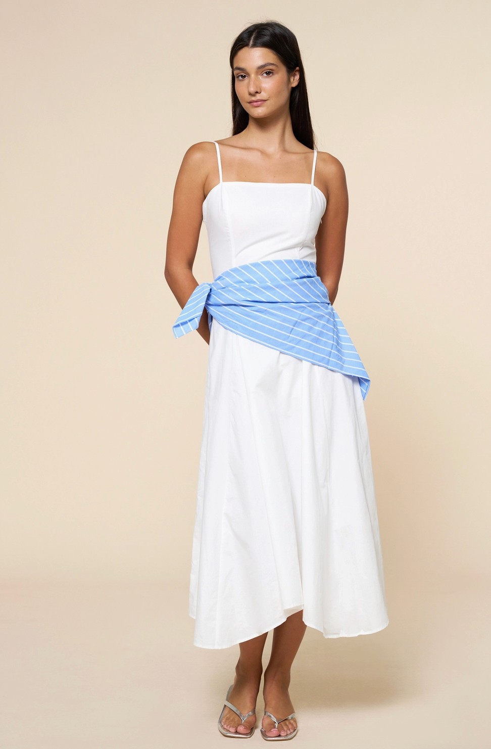 silk pleated maxi dress Soren Pleated Maxi Dress