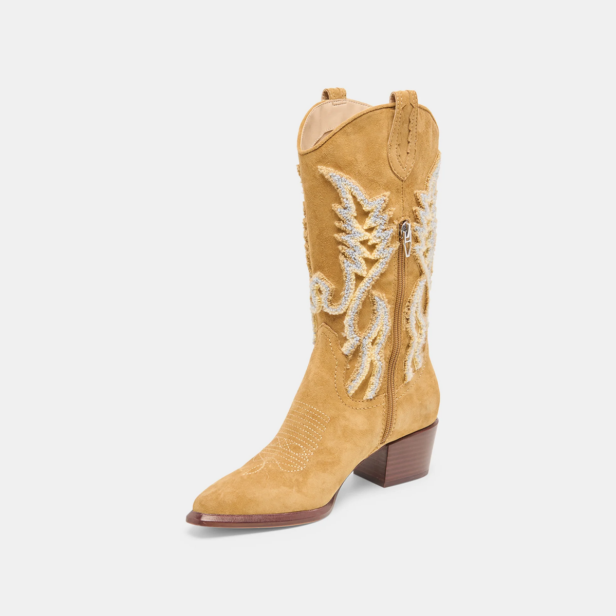 Vila Boots in Caramel Suede – nk boutique baton rouge