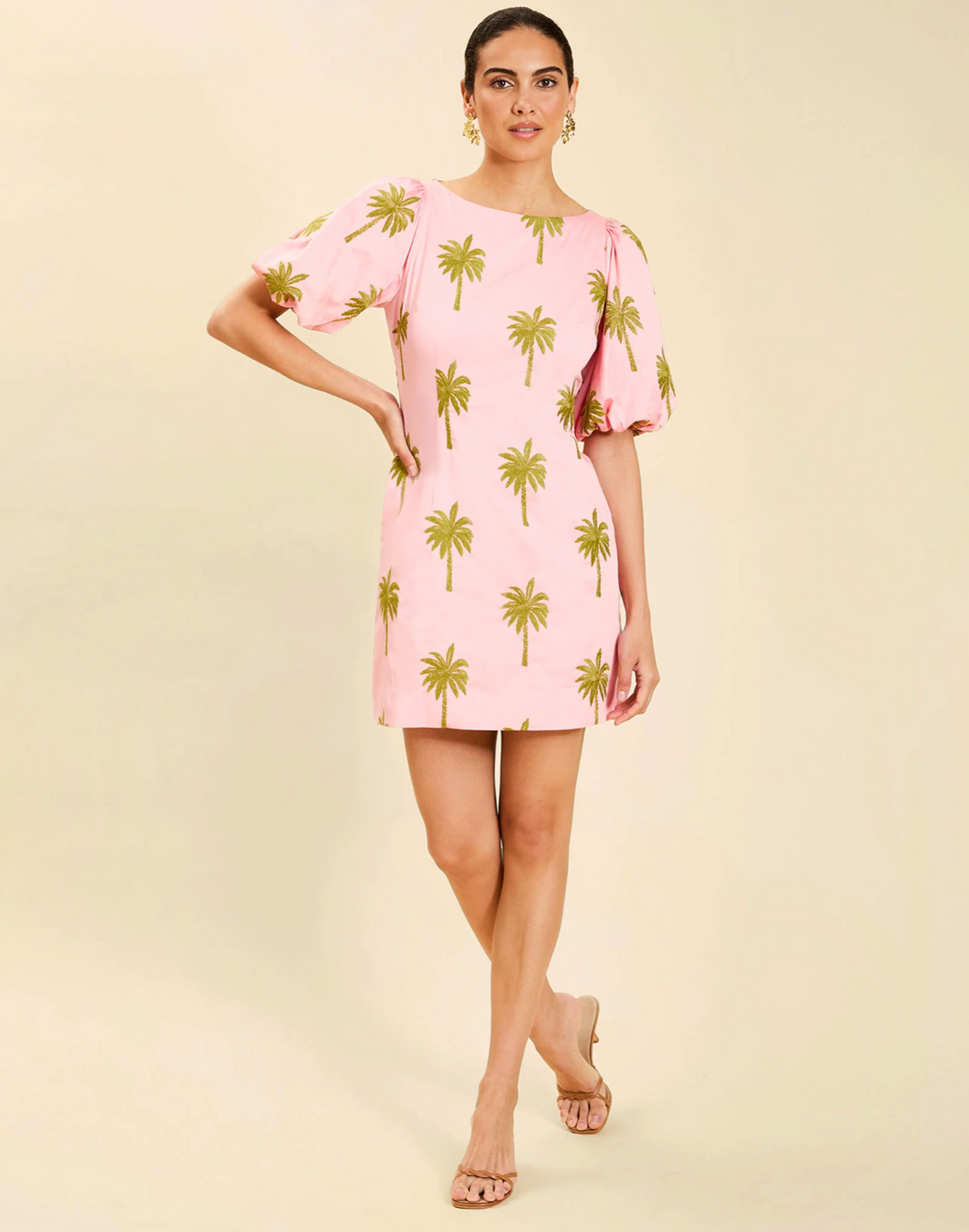 Donovan Mini Dress in English Rose – nk boutique baton rouge